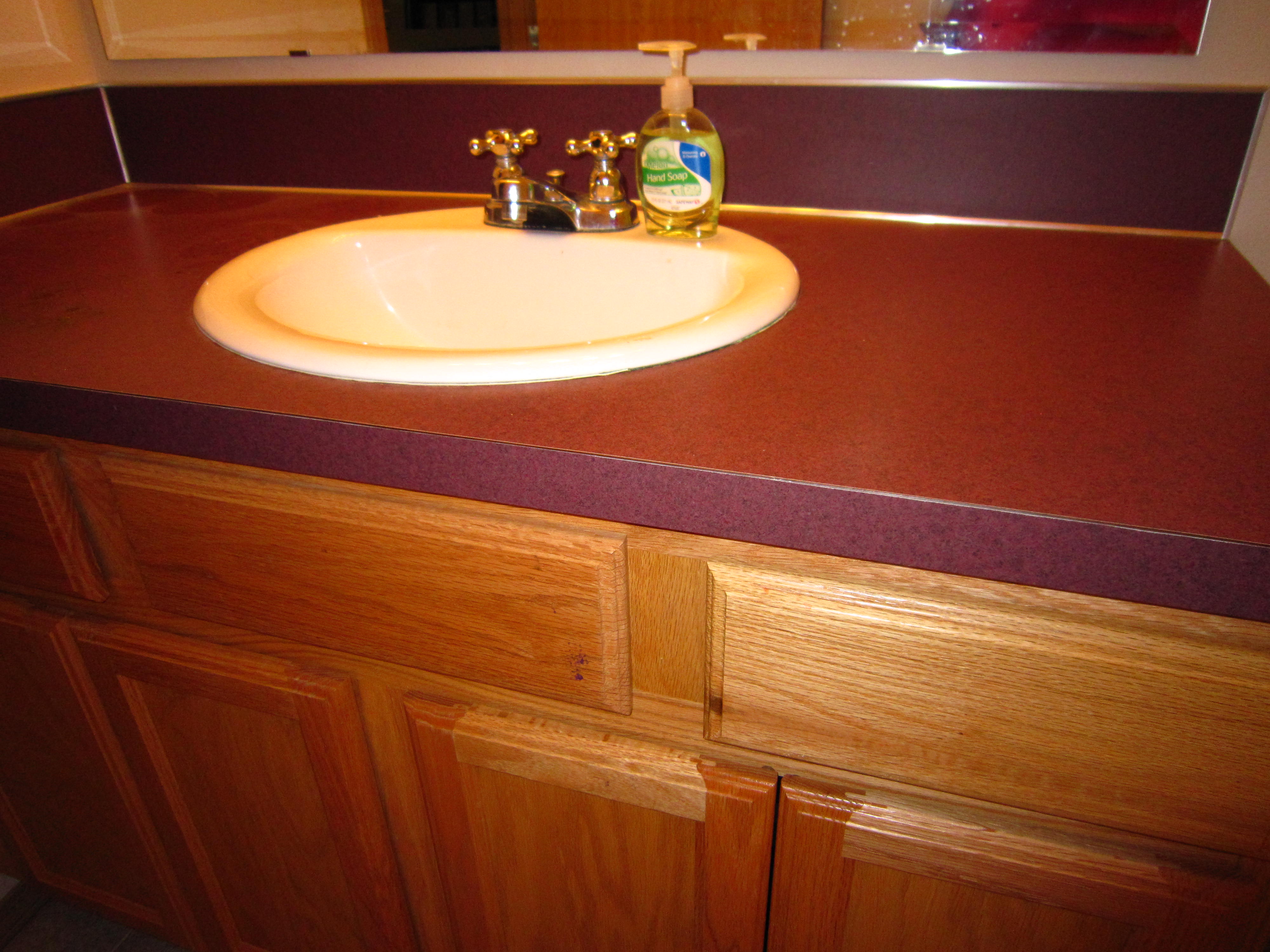 Diy Faux Granite Countertop Without A Kit For Under 60 Oooh